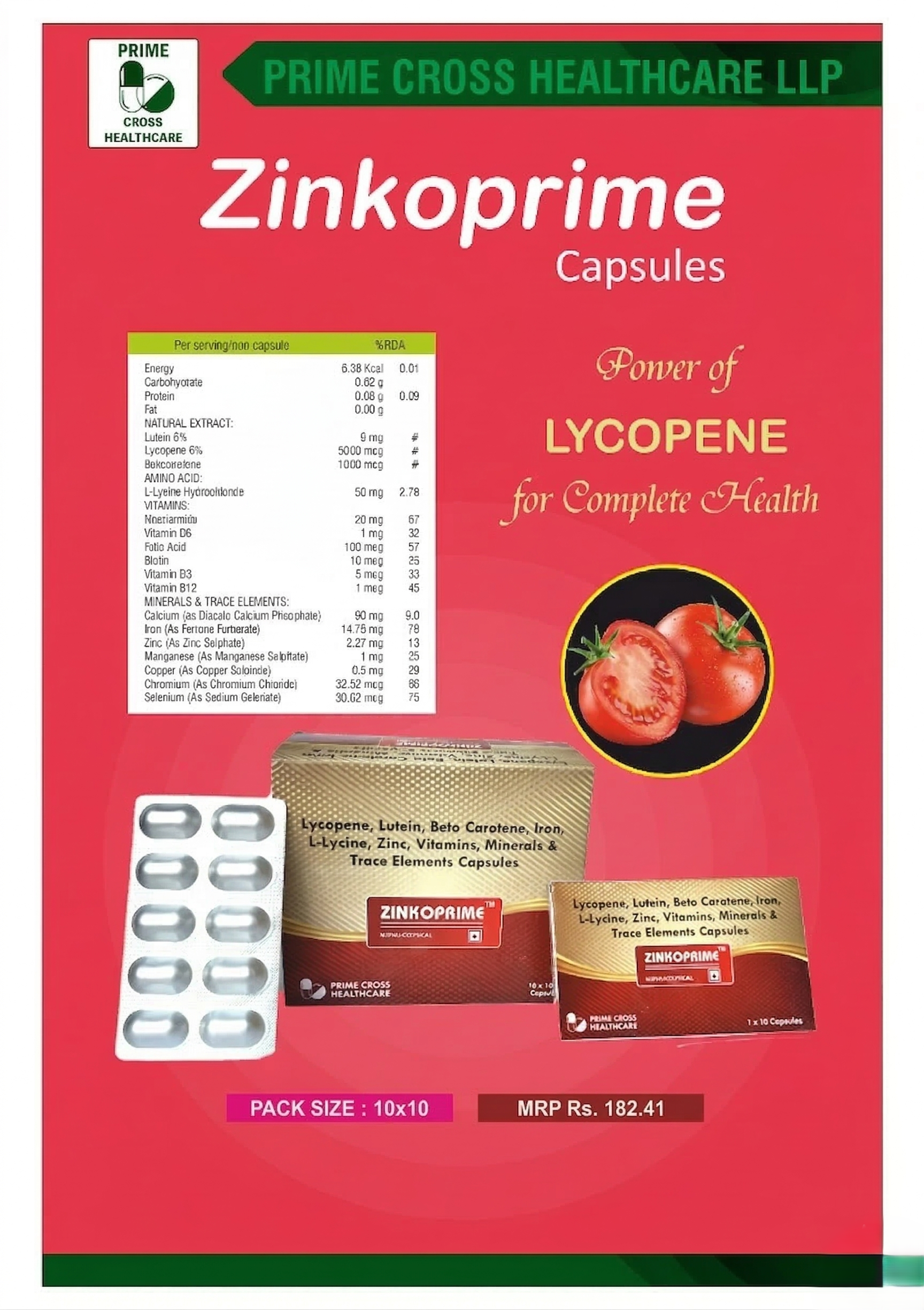 Zinkoprime Capsules